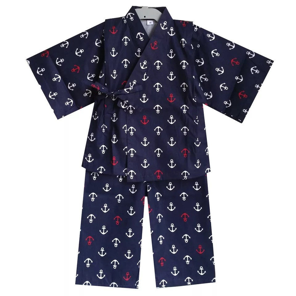 Okiddo Long Sleeve Anchor  Boy Suit (Blue)