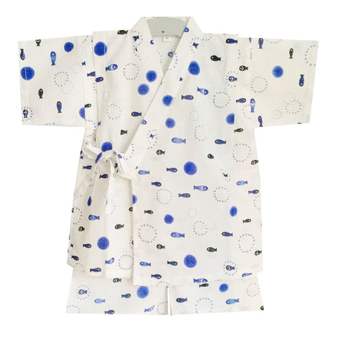 Okiddo Fish and Bubble Boy Suit (Blue)