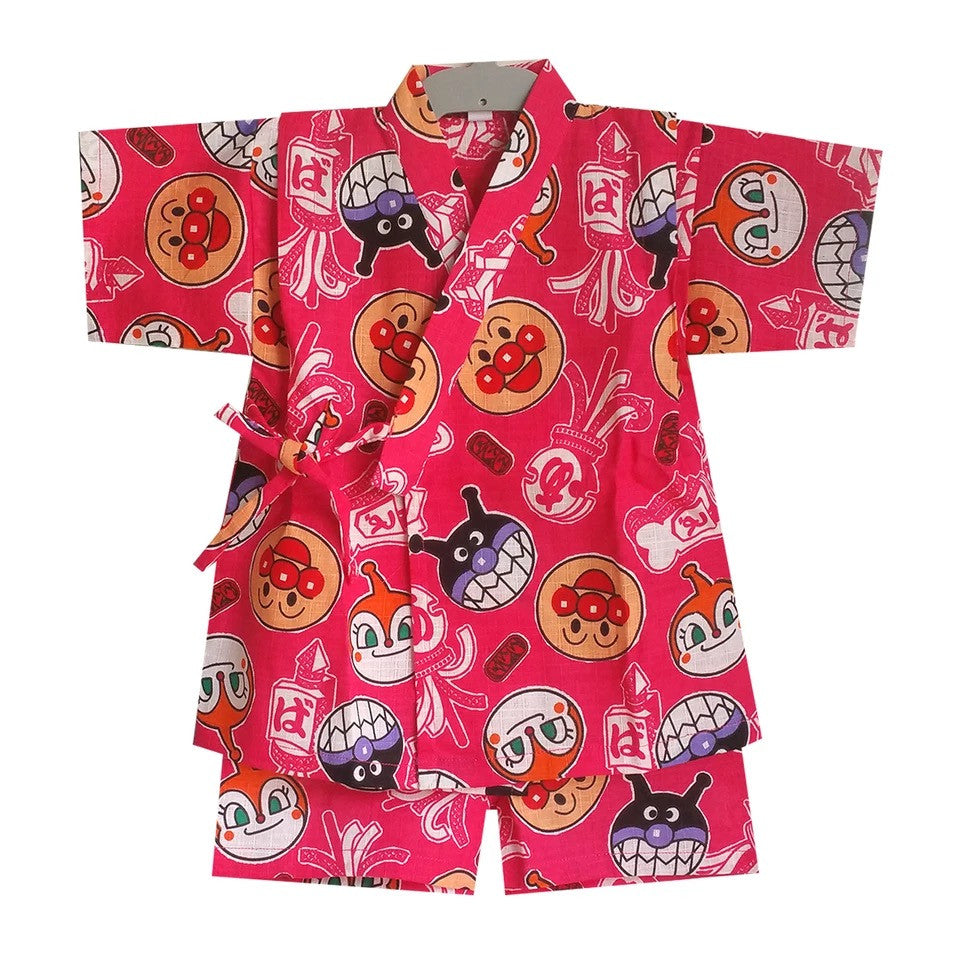 Okiddo Japanese Anpanman Girl Suit (Pink)
