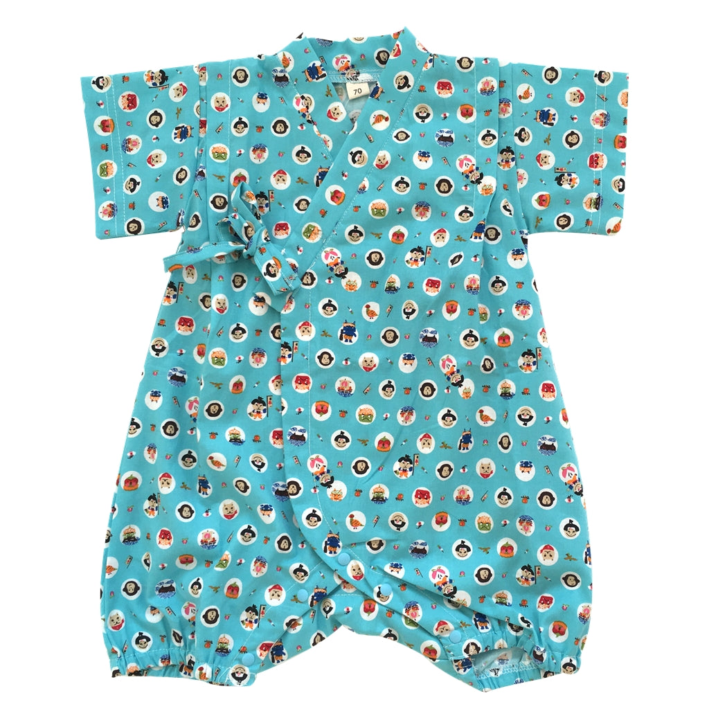 Okiddo Momotaro Baby Romper (Skyblue)