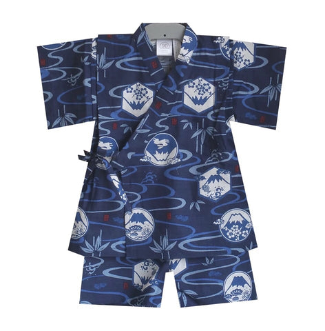 Okiddo Fuji Sansui Boy Suit (Dark Blue)